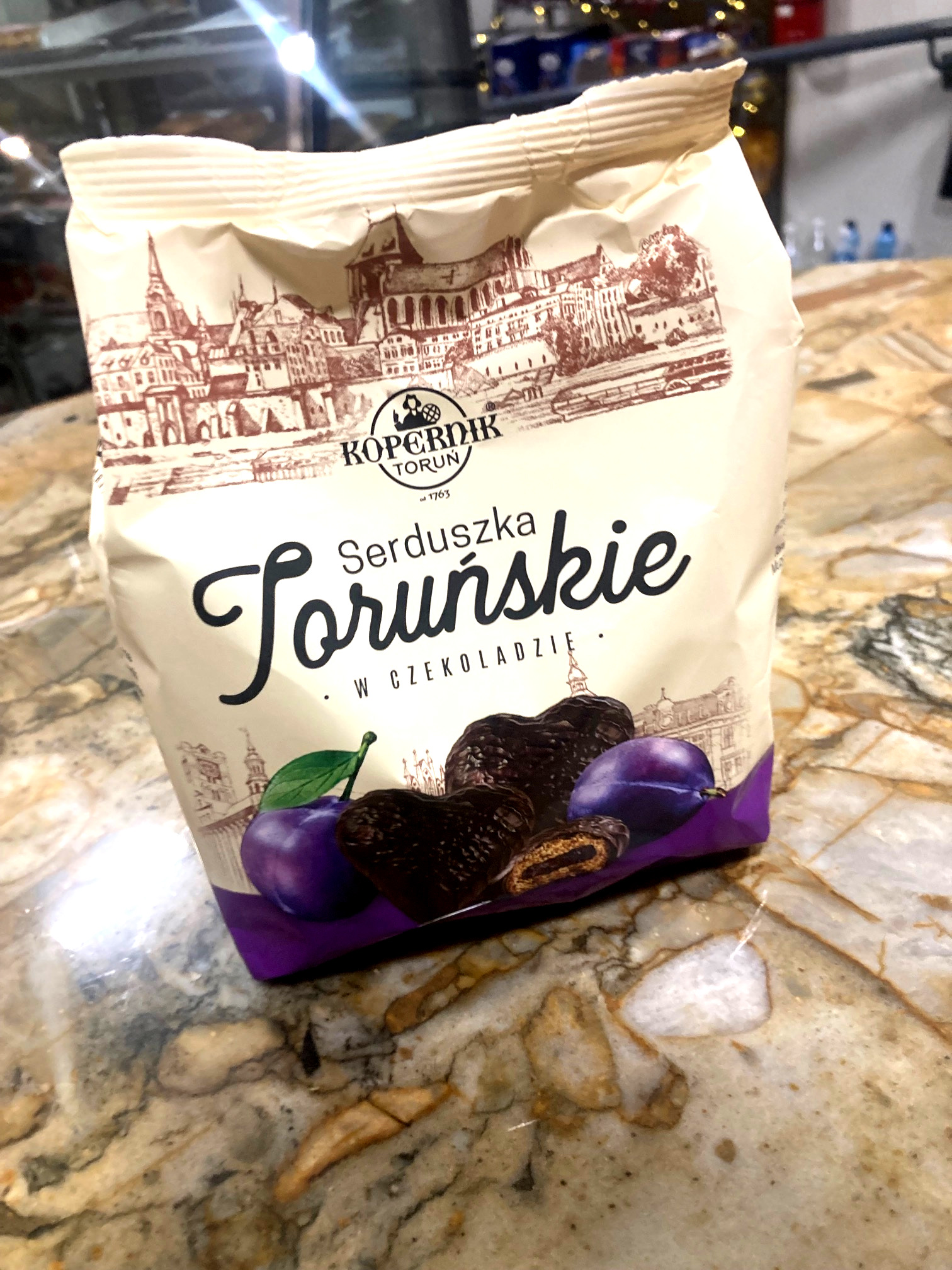 Serduszka Torunskie w czekoladzie