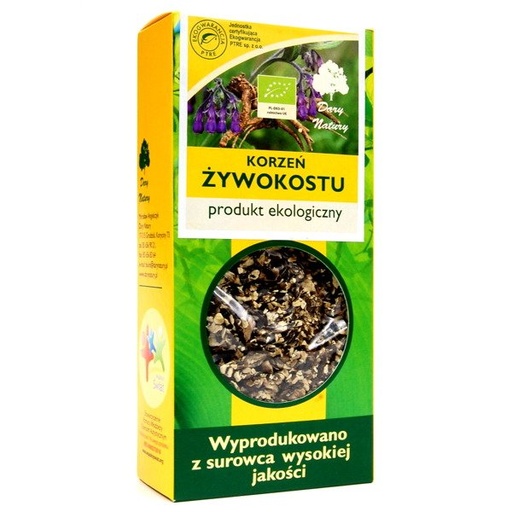 KORZEN ZYWOKOSTU PRODUKT EKOLOGICZNY 100G