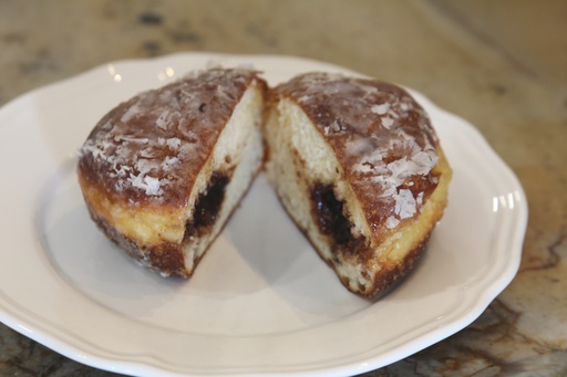 Donut Plumb Jam Glazed